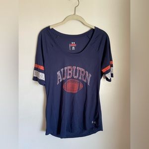 Auburn Under Armour Legacy Women’s Tee Shirt Jersey
 🐯💙